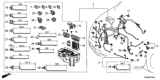 Diagram for Honda Ridgeline Fuse - 38233-T6A-J01