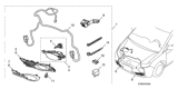 Diagram for 2015 Honda Odyssey Headlight Switch - 35255-TK8-A71