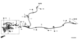 Diagram for 2014 Honda Civic Parking Brake Cable - 47510-TR3-A02