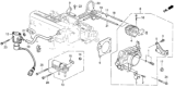 Diagram for 1991 Honda CRX Throttle Body - 16400-PM6-A03