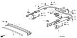 Diagram for Honda Accord Sunroof Cable - 70370-S82-A01