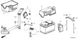 Diagram for 2022 Honda Odyssey Battery Cable - 32600-THR-A00