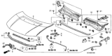 Diagram for Honda Element Lift Support - 74145-SCV-A50