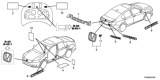 Diagram for 2017 Honda Accord Hybrid Emblem - 75722-T2A-A01