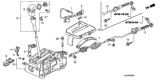 Diagram for 2006 Honda Accord Shift Knobs & Boots - 54130-SDA-A54ZC