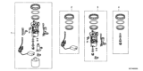 Diagram for 2016 Honda CR-Z Fuel Pump - 17045-SZT-L30