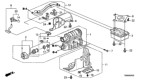 Diagram for Honda Insight Vapor Canister - 17011-TM8-L01