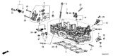 Diagram for Honda Insight Oil Pressure Switch - 37250-R1A-A01