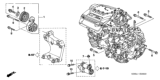 Diagram for Honda Accord Hybrid Idler Pulley - 31180-RCJ-A01
