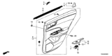 Diagram for Honda Clarity Plug-In Hybrid Door Trim Panel - 83701-TRV-A11ZB