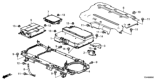 Diagram for 2014 Honda Accord Engine Control Module - 1K100-5K0-A14