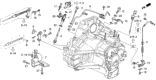 Diagram for 1997 Honda Odyssey Throttle Cable - 24360-P1E-003