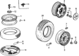 Diagram for 1989 Honda Civic Rims - 42700-SH4-921