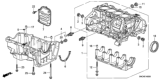 Diagram for 2008 Honda Civic Oil Pan - 11200-RMX-010