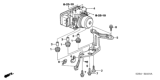 Diagram for 2006 Honda Accord Hybrid ABS Control Module - 57110-SDR-A35