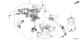 Diagram for 2017 Honda Ridgeline Steering Column - 53282-T6Z-A00