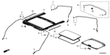 Diagram for 2020 Honda Civic Sun Visor - 70600-TBG-A02ZA