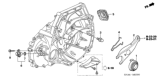 Diagram for 2010 Honda Civic Clutch Fork - 22821-RF8-000