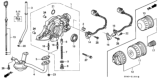 Diagram for Honda Del Sol Oil Pump - 15100-P7A-013