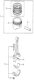 Diagram for 1979 Honda Accord Pistons - 13102-689-000