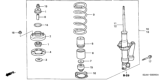 Diagram for 2005 Honda S2000 Coil Spring Insulator - 51686-SR0-003