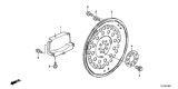 Diagram for 2020 Honda Pilot Flywheel - 26250-5J4-000