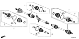 Diagram for 2020 Honda Ridgeline CV Joint - 44014-TRX-A01