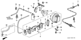 Diagram for 2000 Honda Civic Accelerator Cable - 17880-S01-A23