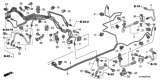 Diagram for 2007 Honda Civic Brake Line - 01465-SVA-A00