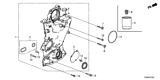 Diagram for 2014 Honda Accord Hybrid Oil Pump - 15100-5K0-A01