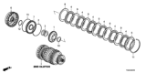 Diagram for 2009 Honda Accord Clutch Disc - 22545-R90-003