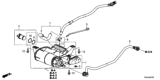Diagram for Honda Civic Vapor Canister - 17011-TBA-A01