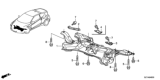 Diagram for 2016 Honda CR-Z Front Cross-Member - 50200-SZT-G00