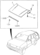 Diagram for Honda Passport Hood - 8-97081-435-0