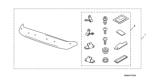 Diagram for 2010 Honda CR-V Air Deflector - 08P47-SWA-100A