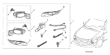 Diagram for Honda Crosstour Fog Light - 33901-TP6-306