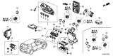 Diagram for 2019 Honda CR-V Fuse Box - 38200-TLA-A11