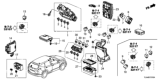 Diagram for Honda Fuse Box - 38200-TLA-A11