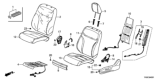 Diagram for 2014 Honda Civic Air Bag - 78055-TR6-A71