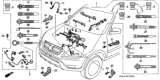 Diagram for Honda CR-V Battery Cable - 32111-PPA-A01