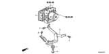 Diagram for Honda Fit ABS Control Module - 57110-TK6-408