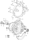 Diagram for 1978 Honda Accord Automatic Transmission Seal - 91206-611-005