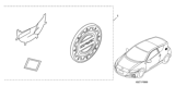 Diagram for 2016 Honda CR-Z Fuel Door - 08F59-SZT-100