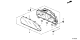 Diagram for 2012 Honda Accord Speedometer - 78100-TE0-A13