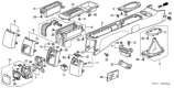 Diagram for Honda Civic Consoles - 83401-S5A-003ZA