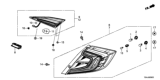 Diagram for Honda Civic Back Up Light - 33500-TEG-A01