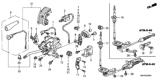 Diagram for 2006 Honda CR-V Shift Knobs & Boots - 54130-S9A-T51ZA