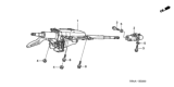 Diagram for Honda CR-V Steering Column - 53200-S9A-A04