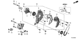 Diagram for 2014 Honda Accord Oil Pump - 25100-RJ2-003