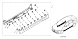 Diagram for 2021 Honda Civic Spoiler - 08F04-TBA-150